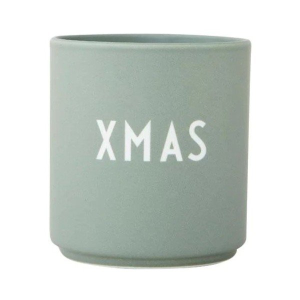 Tazza in finta porcellana verde, 0,25 l Favourite - Design Letters