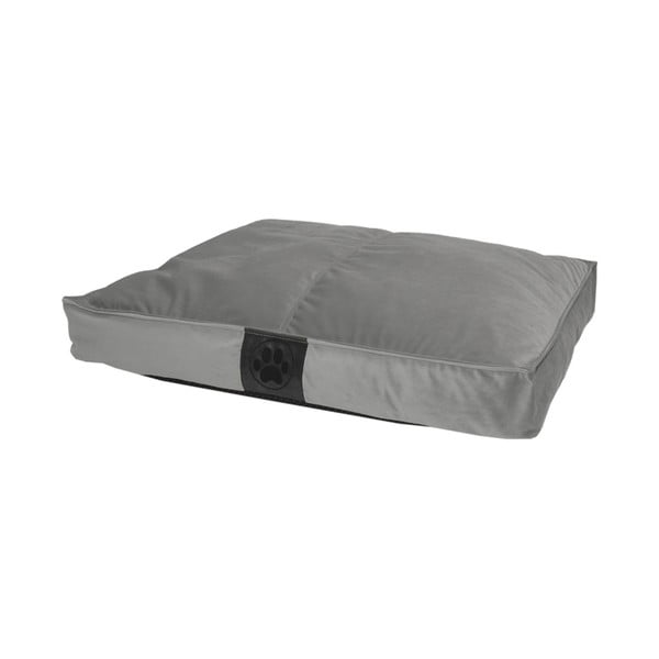 Letto in camoscio grigio 75x55 cm Middle Stitch - Ego Dekor