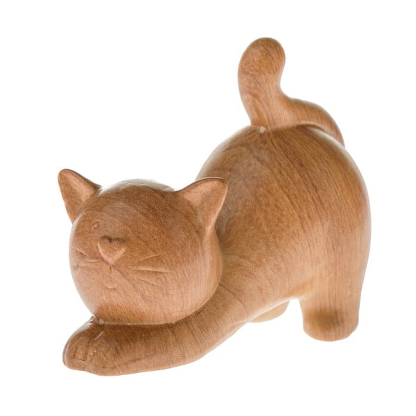 Statuetta in ceramica (altezza totale 10 cm) Cat – Dakls