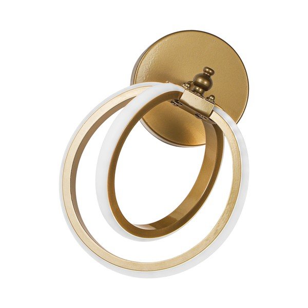 Lampada da parete LED color bronzo in metallo Sezen – Squid Lighting-image-3