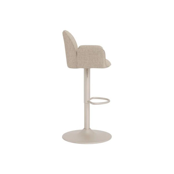 Sgabello da bar beige imbottito (altezza della seduta 64 cm) Glenda – Actona-image-3