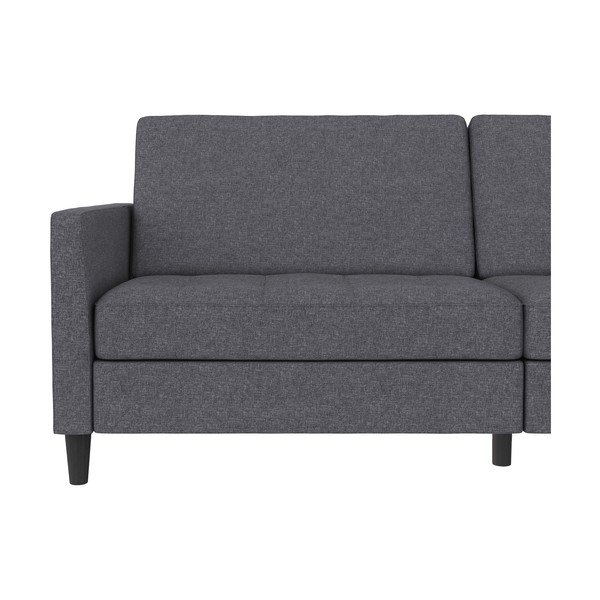 Divano letto grigio 86 cm Presley - Støraa-image-1