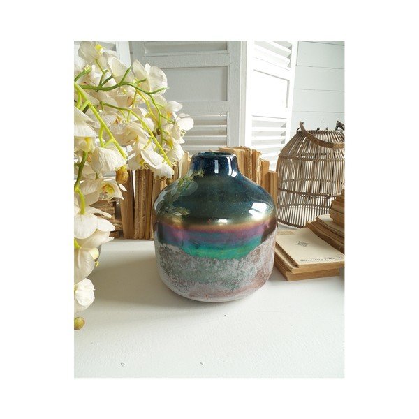 Skleněná váza Orchidea Milano Accent, výška 20 cm