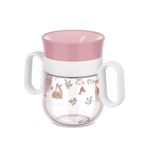 Set da pranzo per bambini in plastica 3 pz Fairy Garden – Mepal-image-4
