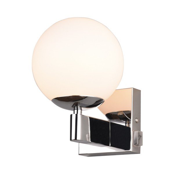 Lampada da parete argentata ø 14 cm Kula – Trio