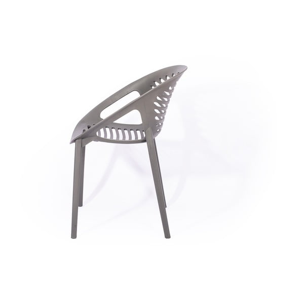 Set da pranzo da giardino per 4 persone con sedia Joanna grigia e tavolo Viking, 90 x 150 cm Viking & Joanna - Bonami Selection-image-4