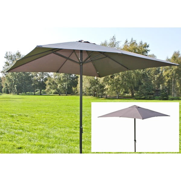 Ombrellone grigio 240x251 cm - Garden Pleasure