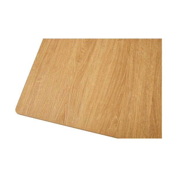 Tavolino da salotto di colore naturale con effetto rovere 55x110 cm Pensacola – Unique Furniture-image-4