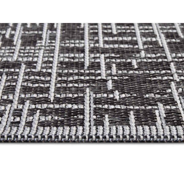 Tappeto per esterni grigio scuro 63x120 cm Clyde Telu - Hanse Home-image-2