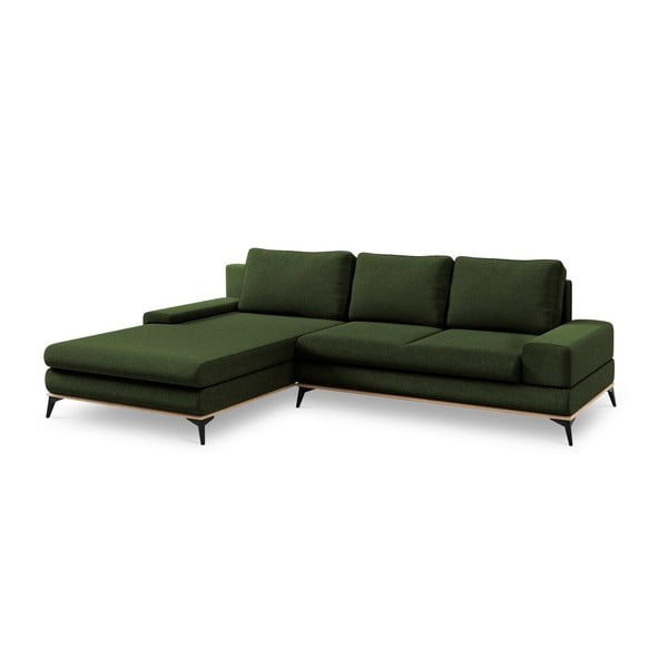 Angolo del divano letto verde chiaro, angolo sinistro Planet - Windsor & Co Sofas-image-2