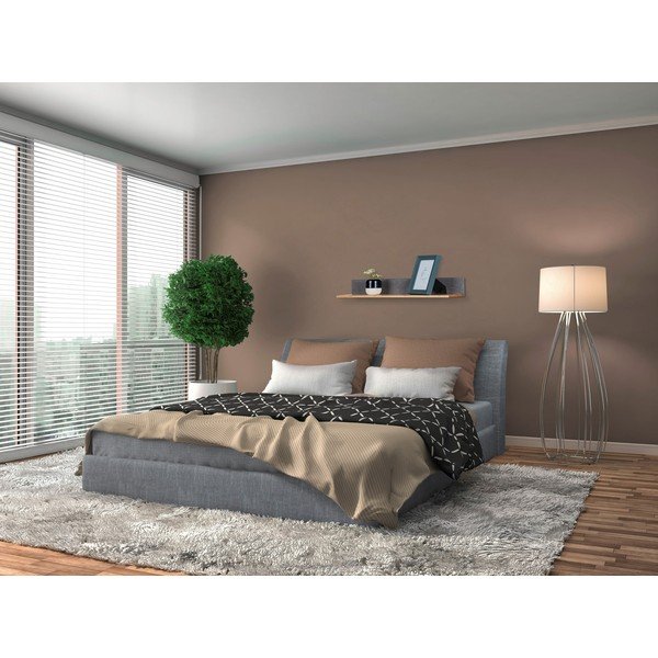 Mensole in bambù di colore grigio-naturale in set di 2 80 cm Bahari - Wenko-image-1