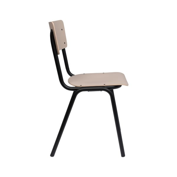 Sedie da pranzo beige in set da 4 Back to school - Zuiver-image-2