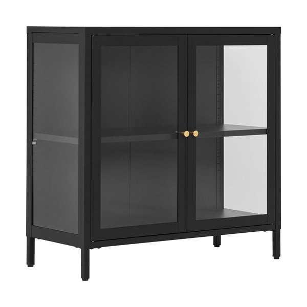 Vetrina in metallo nero 80x80 cm Dalby - House Nordic-image-2