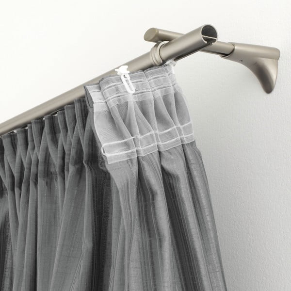 Guide di scorrimento in plastica per binari per tende in set da 25 pezzi - SP TREND-image-1