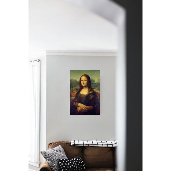 Riproduzione pittorica 40x60 cm Leonardo da Vinci - Mona Lisa - Fedkolor-image-1