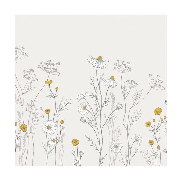 Carta da parati per bambini 400 cm x 248 cm Through The Fields - Lilipinso-image-2