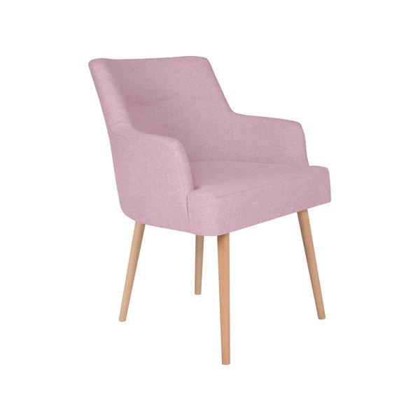 Růžová židle Cosmopolitan design Retro