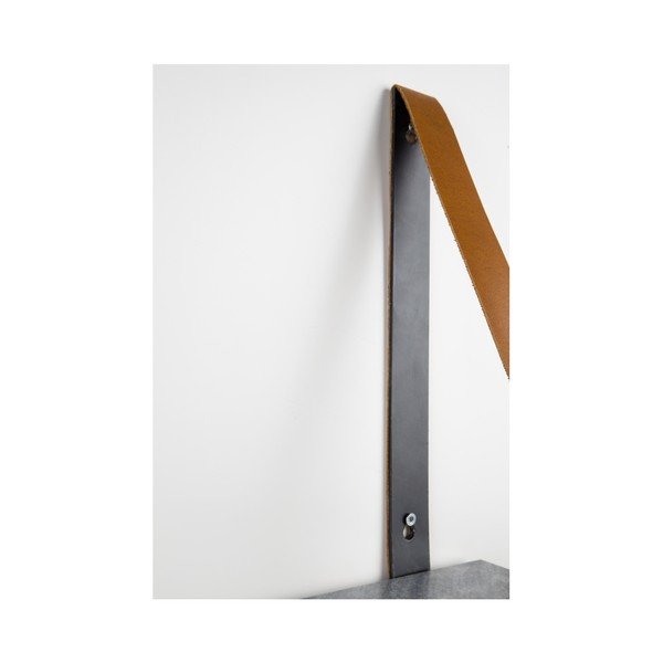 Mensola a muro in marmo grigio Fad - Zuiver-image-2