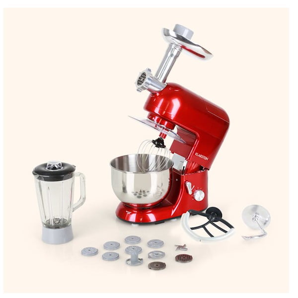 Robot da cucina multifunzione rosso Lucia Rossa - Klarstein-image-1
