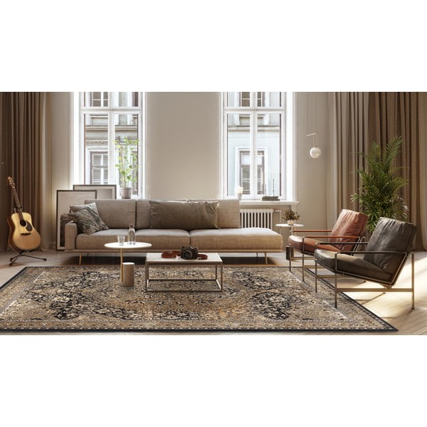 Tappeto di lana in rame 133x180 cm Ava - Agnella-image-1