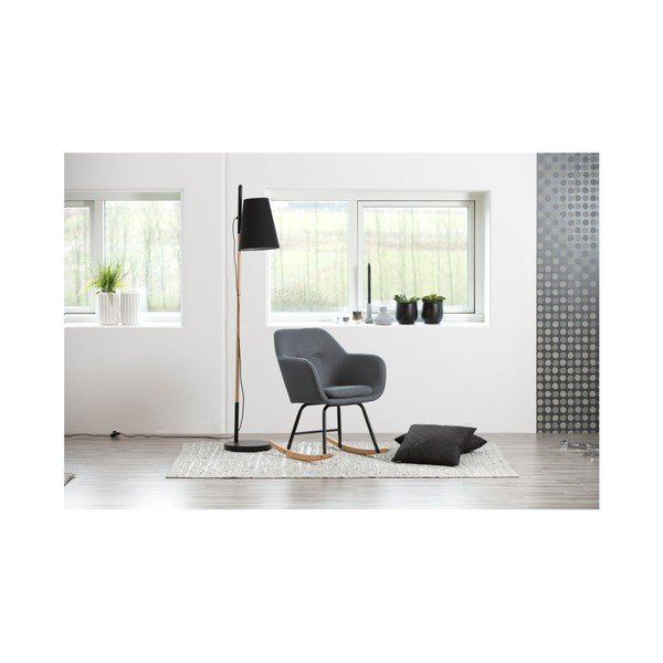 Sedia a dondolo grigio scuro Emilia - Actona-image-1