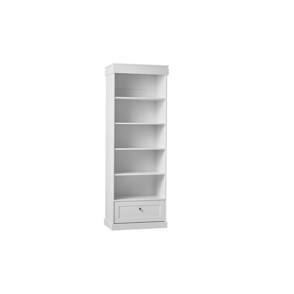 Armadio per bambini bianco, altezza 205 cm Marie - Pinio