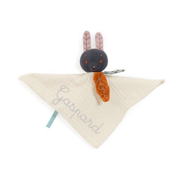 Materassino in crema Rabbit Lune - Moulin Roty-image-2