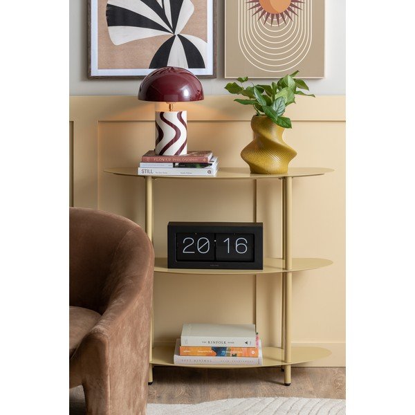 Armadietto marrone chiaro in metallo 90x82x28 cm Paris – Leitmotiv-image-1