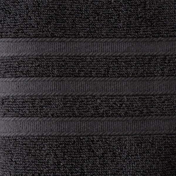 Asciugamano tipo terry grigio scuro in cotone 90x140 cm Zero Twist – Catherine Lansfield-image-3