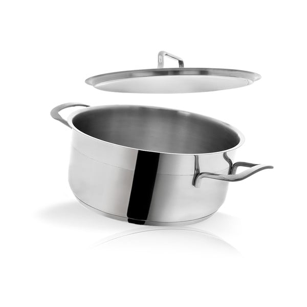 Casseruola in acciaio inox con coperchio Anett, 1,9 l - Orion-image-1