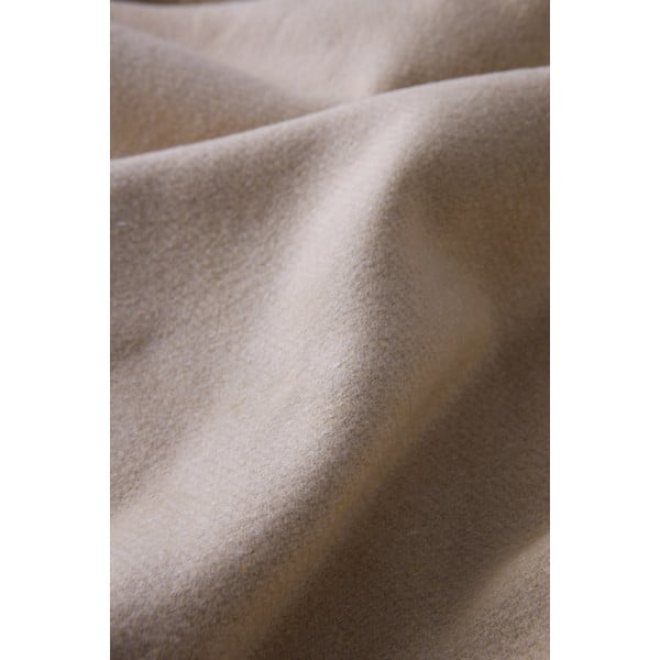 Plaid marrone con basi di cotone, 140 x 180 cm Plain - Euromant-image-3