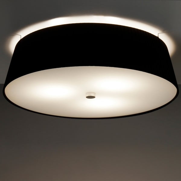Lampada da soffitto nera KAMI, ⌀ 45 cm Kami - Sotto Luce-image-2