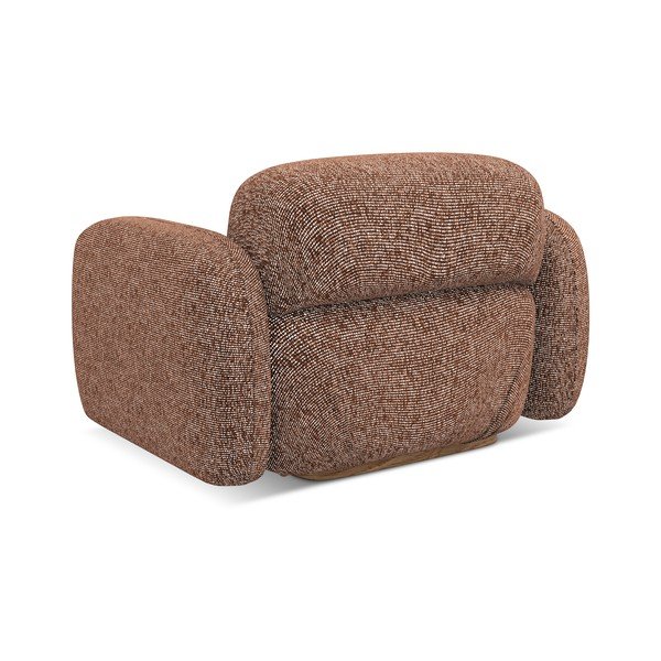 Poltrona componibile arancione/marrone Ailani – Makamii-image-4