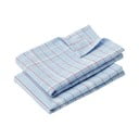 Set di 2 asciugamani in cotone blu Stripe, 50 x 70 cm - Hübsch