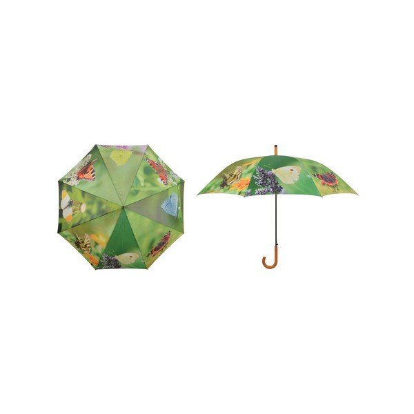 Deštník s potiskem motýlů Esschert Design, ⌀ 120 cm-image-1