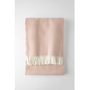 Plaid rosa con contenuto di cotone , 140 x 180 cm Skyline - Euromant