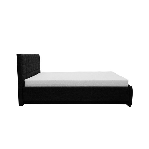 Černá dvoulůžková postel Mazzini Beds Dream, 160 x 200 cm-image-2
