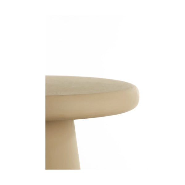 Tavolino rotondo beige ø 60 cm Kulona - Light & Living-image-2