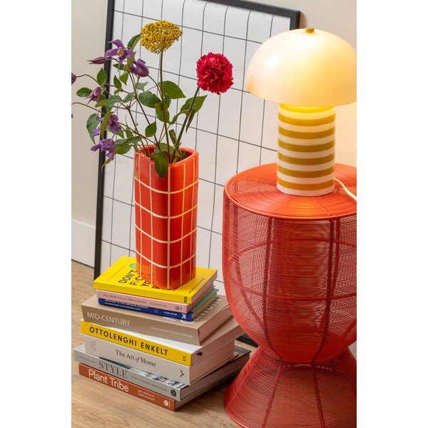 Tavolino rotondo in metallo ø 30,5 cm Cuerda Tambor – Leitmotiv-image-3