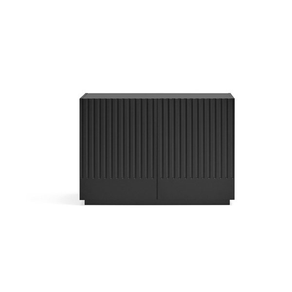 Cassettiera bassa nera 100x70 cm Doric - Teulat