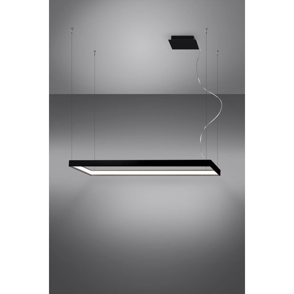 Lampadario LED nero in metallo TUULA – Thoro-image-2