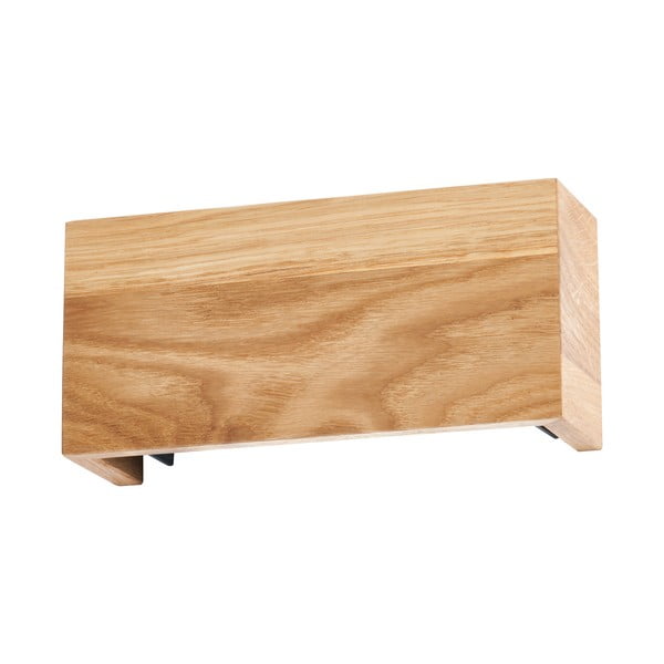 Lampada da parete a LED in colore naturale Shine-wood - Fischer & Honsel