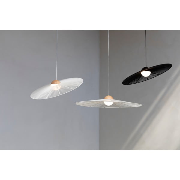 Lampadario bianco con intensità regolabile ø 65 cm Belle – Zuiver-image-3