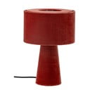 Lampada da tavolo rossa con paralume in tessuto (altezza 30 cm) Emmie - Bloomingville