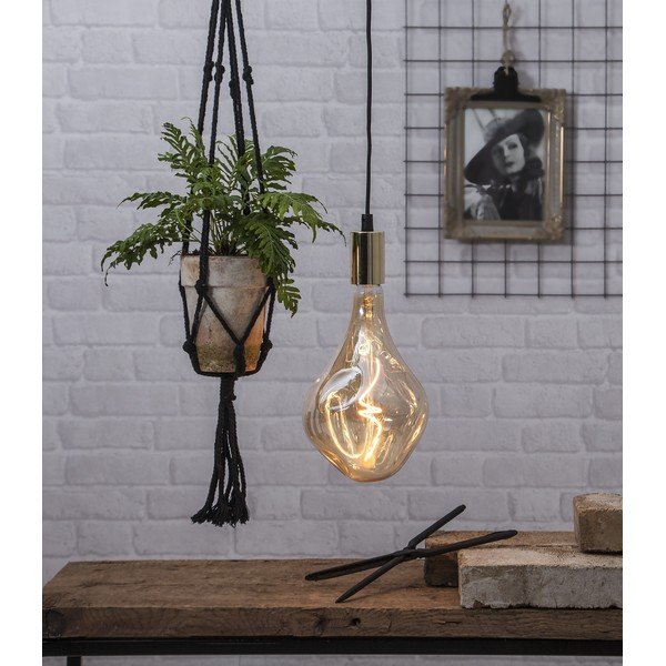 Lampadina decorativa a LED caldo dimmerabile E27, 4 W Industrial - Star Trading-image-3