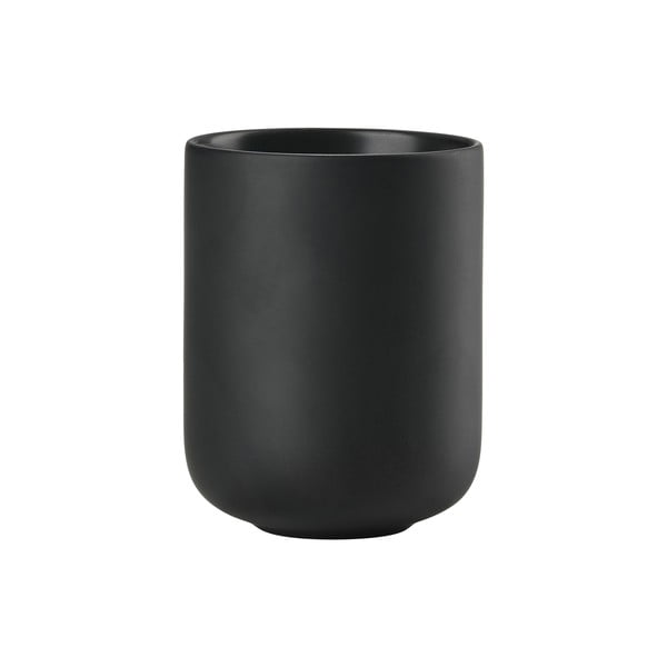 Portaspazzolino nero in gres Sensu – Zone