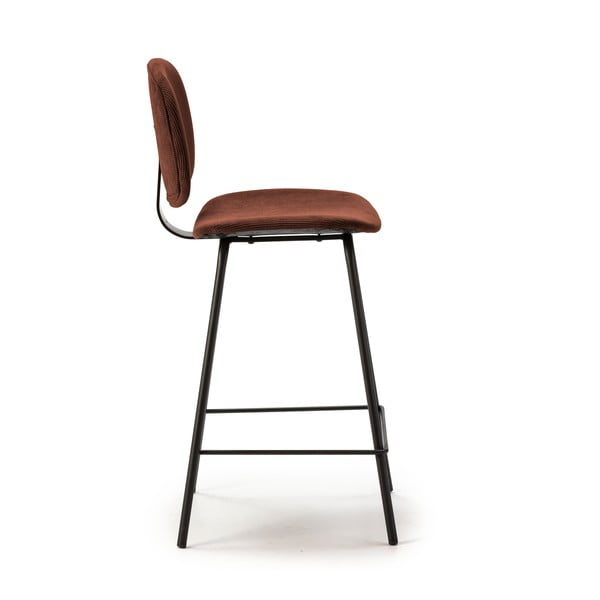 Set di 2 sgabelli da bar bordeaux (altezza seduta 64 cm) Arus - Marckeric-image-3