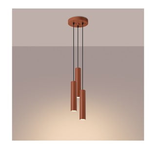 Lampadario color mattone ø 19,5 cm Castro – Nice Lamps