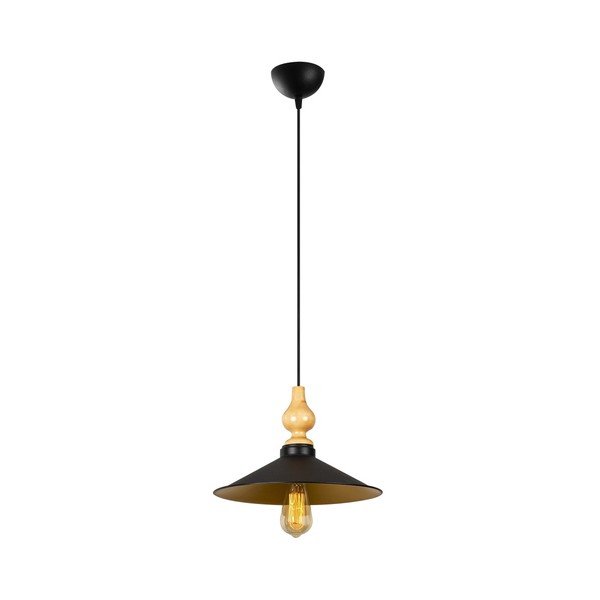 Apparecchio a sospensione in metallo nero Opviq luci Kiriakos - Opviq lights