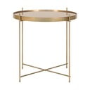 Tavolino rotondo in oro ø 48 cm Venezia - House Nordic